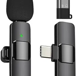 outland K8 Wireless Lavalier Mic | Plug & Play Collar Microphone for Interviews, Online Teaching, Vlogging, Compatible with iPhone & Android-image-31