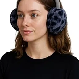 devil Fashionable Fur Earmuffs for Women – Winter Essential (Blue,Free Size)-picture-29