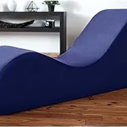 FURNY Sesso Chaise Lounge for Yoga, Stretching, Relaxation New Couple Enjoyments Couch New Married Couple Love Set (Blue)-picture-28