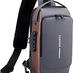 nisun Sling Bag for Men Stylish Crossbody Backpack for Men & Women, Anti-Theft Chest Bag with USB Charging Port, Messenger Bags, Casual Shoulder Bag-picture-37
