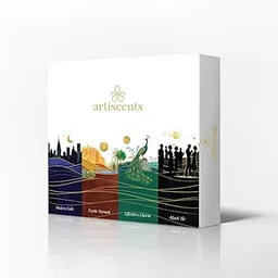 Artiscents Discovery Set - Masculine | Long-Lasting Perfume Gift Set for Men | 4×10ml | Modern Code, Exotic Warmth, Effortless Charm, Black Tie | Luxury Perfumes for Men-picture-42