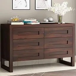 SANPNEET Chest of Drawers (Dylan, Walnut Finish)-image-30