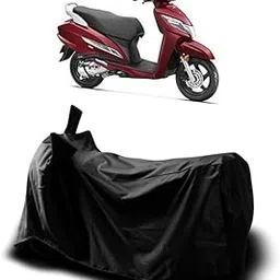 ZAQE Universal Bike Body Cover Compatible with Honda Activa 5G | Waterproof (Tested), Dustproof & Scratch Resistant | 5 Stitching Interlock | UV Protection | Black-picture-28