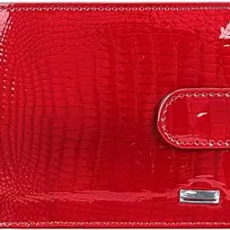 bracevor Genuine Leather Bifold Card Holder Ladies Wallet Purse for Women – Bright Red | Card Slots | ID Pockets | Coin Pocket | Cash & Zipper Pockets-picture-42