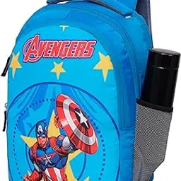 Polyester kids Primary School Backpack, 30 Litres, Cartoon Print, for Nursery to 5th Standard Boys and Girls Tuition Lightweight cartoon Picnic Bag-image-88