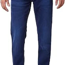 spykar Men Blue Regular Fit Low Rise Casual Jeans-picture-21