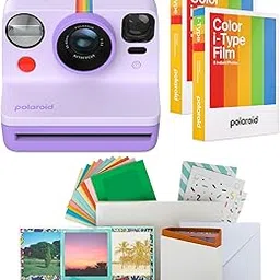 Polaroid Now Gen 2 Camera in Purple with Double Pack Film and Photo Box Kit-image-57