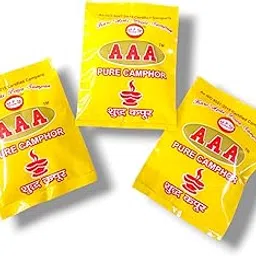 AAA Camphor Tablets, Pack of 3,(40g x 3 Packs) 120g, Iso 9001:2015 Certified, Pure Kapoor by Maa Pooja Mart-image-72