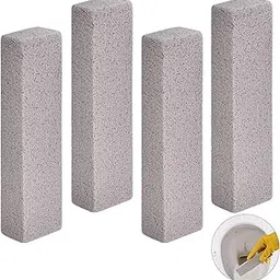Pumice Stone Blocks for Toilet 4 Pcs Toilet Bowl Cleaning Brushes Cleaning Block Toilet Cleaning Stone Strong for Kitchen Oven Tile Cleaner Grill Kitchen Shower Bathroom Sink Deep Stains-picture-21