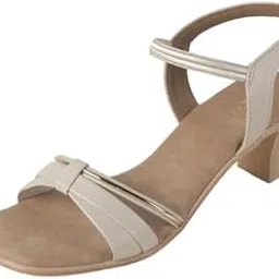 metro Women's Stylish Back Strappy Design with Kitten Heel-picture-16