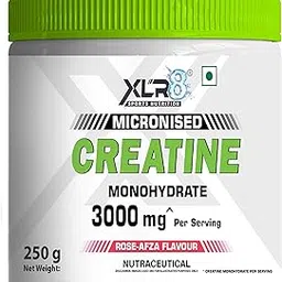XLR8 Creatine Monohydrate Powder Micronized | Rose Afza, 250g | Pre & Post Workout Supplement for Men & Women | Supports Muscle Growth & Energy-picture-15