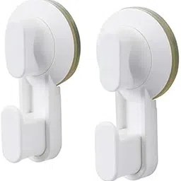 Ikea Synthetic Rubber, ABS Plastic Hook with Suction Cup, White (2 Pieces)-picture-34