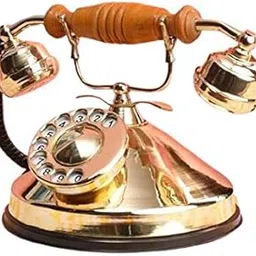 Vintage Collection Brass Telephone Decorative Showpiece-image-35