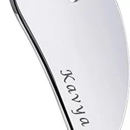 Personalised with Your Name, Stainless Steel Gua Sha for Face | Medical Grade 304 | Gua Sha Face Massage Tool, Guasha Massager, Customised Gua Sha-picture-47