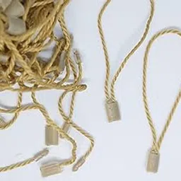 Asiatic Clothing Tag, Hang Tag, String for Garments 1000 Pcs/Dress Hang Tag String/Cords and Also Used for DIY Items/Crafts (Brown)-picture-14