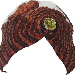 New Woolen Winter Kids Cap | Soft Warm Knitted Baby Cap Unisex Beanie Hat for Boys & Girls (1 Random Color Caps Only)(KCAP48)-image-8