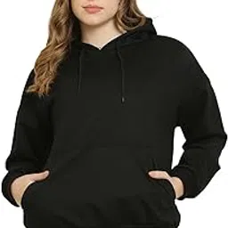 CANIDAE Women’s Sweatshirt & Hoodies, Fleece Material Full Sleeves, Women Winter Wear, Hooded Neck Regular Fit Long Sleeve Womens Sweatshirt || Small to 12XL || Plus Sizes ||-picture-33