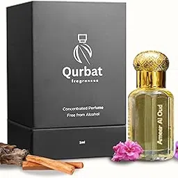 Qurbat Ameer Al Oud Attar | Luxury Perfume Oil | 12+ Hours Lasting | Attar (Spicy, Floral & Woody) (3 ml)-picture-26