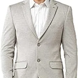 arvind Tailored Fit Textured Blazer-picture-28