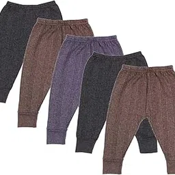 nat New Arihant Traders Cotton Blend Pyjama/Pant/Bottom Inner Set for New Born Baby (0-3 Month, Unisex, 5 Pieces), Blue-picture-24