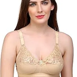 layeba Women Full Coverage Bra Half net Non-Padded Bra-picture-23
