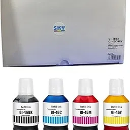 SKY GI46 4 Colour Combo Pack Ink Kit for Canon MAXIFY GX6040 GX7040 Black Cyan Magenta Yellow-picture-17
