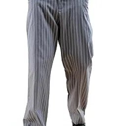 the indian garage co Men's Loose Mid Rise Striped Mid-Rise Trousers-picture-24