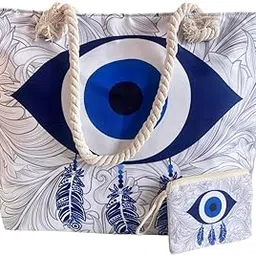 the house of rajpadmini Beach Party Edition:- Beach Tote Bag with complimentary Pouch-picture-10