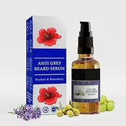New Natural Anti-Grey Beard Serum | 30 ML | Promotes Beard Darkening & Growth | Nourishing Formula with Natural Ingredients-picture-52