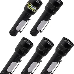 IBELL FL8375S Rechargeable Torch Combo Pack of 5,with Powerbank Function, Aircraft Aluminum Body, Telescopic Zoom, Water Resistant Flashlight with Multiple Light Modes-picture-17