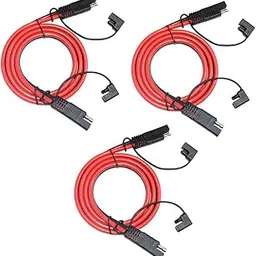 ATORSE 3x1M 10AWG 2Pin SAE to SAE Power Automotive Extension Cable Cord for Vehicle-picture-12