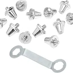 MERISHOPP 12Pcs Football Boot Spikes Soccer Shoe Spikes for Training Athletic Sneakers-picture-26