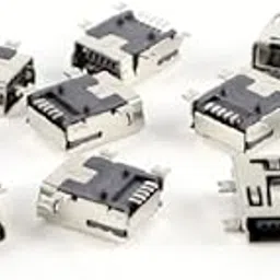 BIG BOOM® 10 Pcs Mini USB Type B Female Port 5-Pin 5P 180 Degree SMD SMT PCB Jack Socket-picture-60