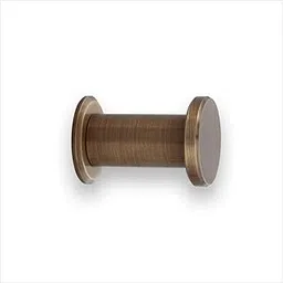 EVI Herrajes Bathroom Hanger | Brass Wall Hanger | Antique Leather Finish | for Hanging Clothes, Coats or Towels| Towel Rack with Invisible Screw | 190CBLCU-picture-12