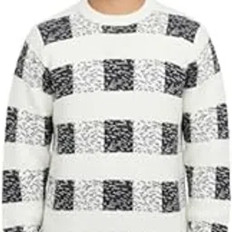 SIKKA Club Men’s Wool Pullover Sweater | Round Neck Winter Wear | Warm Woolen Full Sleeve Pullover for Men-picture-22