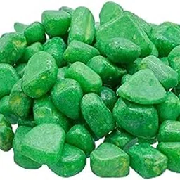 Indian Gardening 2KG Dark Green Painted Pebbles – Fish Tank Decoration | Smooth Polished Stones | Eco-Friendly & Non-Toxic-image-86