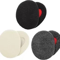 Bandless Ear Warmers,Earmuffs Winter Ear Covers - Windproof Earmuffs Outdoor Fleece Ear Muffs Plush Cotton Winter Earbag For Women Men-image-74