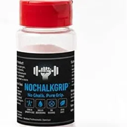 Dr.Bohrras NoChalkGrip – No Chalk No Mess Pure Grip Powder | Sweat Absorbing Grip Enhancer for Gym, Sports, Tennis, Badminton, Climbing, Crossfit, Golf Pickleball & More (6gm – Up to 100 Uses)-image-0