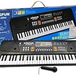 Licpo Kids 61 Keys Electronic Keyboard With Built-in Speaker, Microphone - Portable Piano for Beginners, Teaching Gift for Boys and Girls-image-9