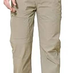 Men's Cargo Pants with Pockets, Elastic Waist, Black, Casual Straight Fit-picture-34