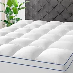 Mattress Pad (White, Full)-picture-14