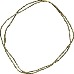 Hare Krishna 2 Round Vaishnav Tulsi Kanthi Mala - 2 Layer for Men & Women - Iskcon image 1