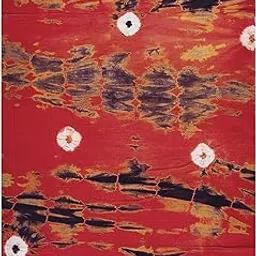 color nirvana Women's Pure Cotton Unstitched 2.45 Meters x 32 Inches Tie Dye with Bandhej Bandhani Running Fabric for Dress Material Salwar Suit Kurti Shirt Nighty Gown Palazzo-picture-23