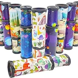VGRASSP Classic Telescopic Kaleidoscope Toy for Kids - Magical Rotation for Viewing Colorful and Beautiful Patterns - Birthday Return Gift - Color and Design As Per Stock (Pack of 12)-image-19
