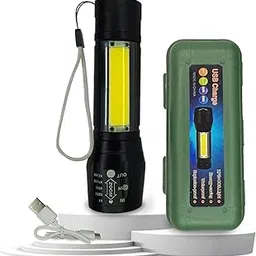 SHAYONA ENTERPRISE Mini Search Rechargeable LED Long Range Flashlight Emergency Light Torch-picture-16