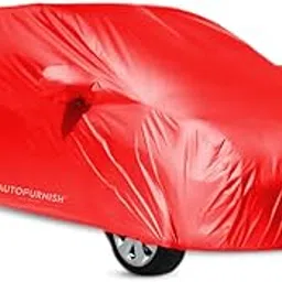 Autofurnish | Parker Red | Mirror Pocket| All Weather| Water Resistant | Scratch Proof | Heat and UV Resistant | Car Body Cover | Buckle Belt | Compatible with Hyundai Exter 2023-picture-26