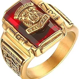 myaddiction Fashion Vintage Male Ring Men Jewelry Tiger Style Stainless Steel US Size 9 Jewelry & Watches | Fashion Jewelry | Rings-picture-16