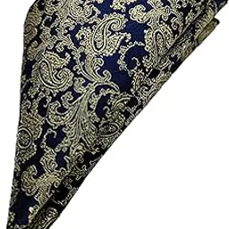 voici France Men's Pocket Squares Paisley Design Satin Microfiber Fabric Coat Rumaal Free Size-picture-11