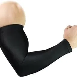 jusawesm kyathat Cotton Arm Sleeve For Men & Women (XXL, Black)-picture-33