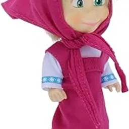 Masha and the Bear 12 Cm Toy Doll | Famous Cartoon | Ideal Gift Set for Girls Kids (Masha Set - Pink)-picture-14